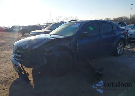 2014 Dodge Avenger Se из США, поврежденный, VIN 1C3CDZAB1EN224494